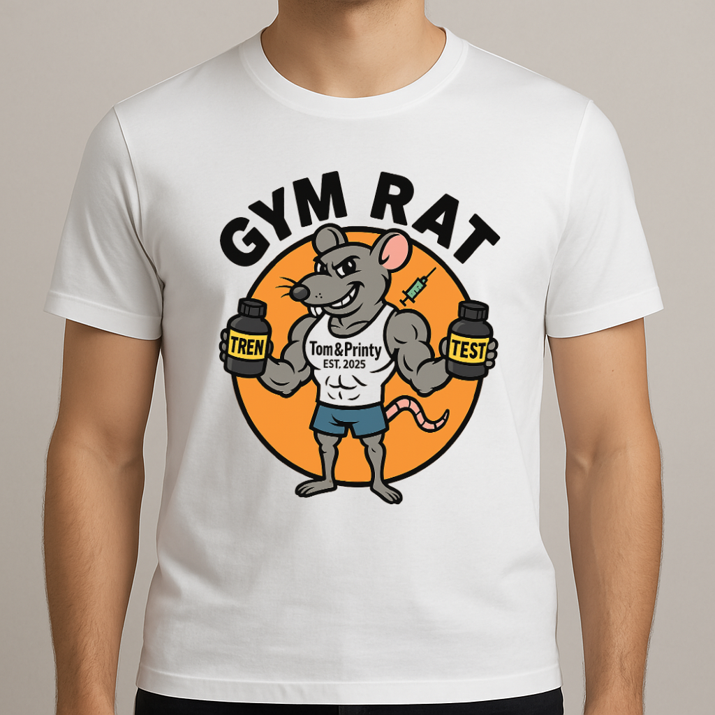 Мајица "GYM RAT" - Tom and Printy